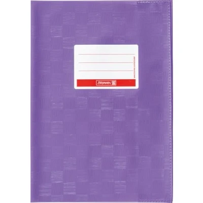 Imagen de Baier &amp; Schneider Sobrecubierta para libros y cuadernos tamaño A4, 21,5 x 30,7 cm, color morado