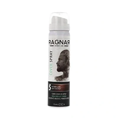 Imagen de Cuidado capilar de la marca Eurostil: corrector raíces, Ragnar Retoca Raices Castaño Medio (75 mililitros)