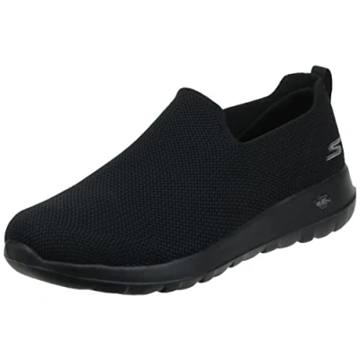 Imagen de Skechers Go Walk MAX Athletic Air Mesh Slip on Walking Shoe, Zapatillas para Caminar Hombre, Negro, 41.5 EU