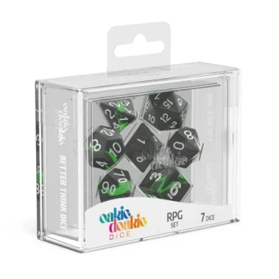 Imagen de Oakie Doakie Dice ODD500048 RPG Dados, Esmeralda