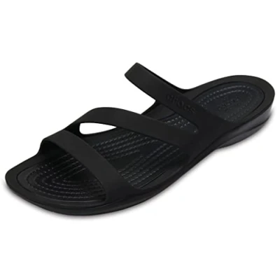 Imagen de Crocs Swiftwater Sandal W, Sandalias Mujer, Negro, 42/43 EU