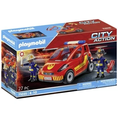 Imagen de PLAYMOBIL Playm. Feuerwehr Kleinwagen 71035