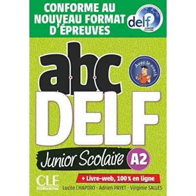 Imagen de Abc Delf Junior Scolaire Niveau A2 Livre + Dvd Conforme Au Nouve