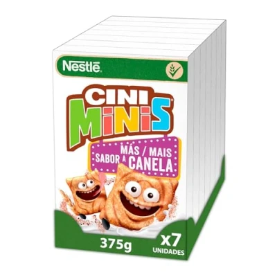 Imagen de Cereales Nestlé Cini Minis 375g Pack de 7