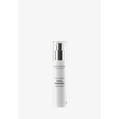 Imagen de MÁDARA Organic Skincare Crema de Noche Time Miracle Total Renewal 50 ml, con ácido hialurónico multimolecular y zinc fisiológico equilibrante, a base agua abedul nórdico, vegana.