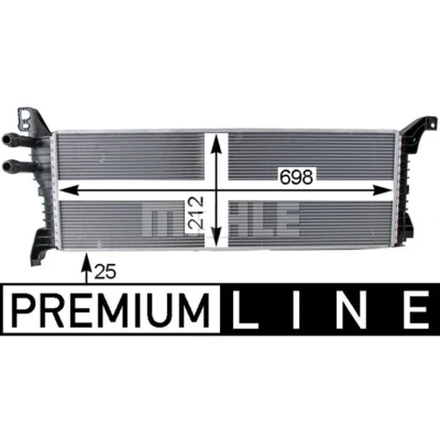 Imagen de MAHLE ORIGINAL CIR 9 000P Refrigerador baja temperatura, aire de admisión