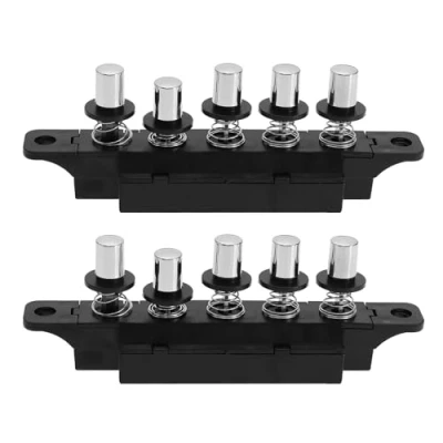 Imagen de Create idea 2 interruptores de teclado control campana extractora 250 V 4 A, 5 posiciones, interruptor botón enchufable velocidades, utilizado para