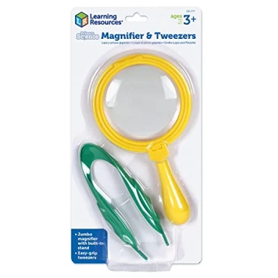 Imagen de Learning Resources Jumbo Magnifier &amp; Tweezer