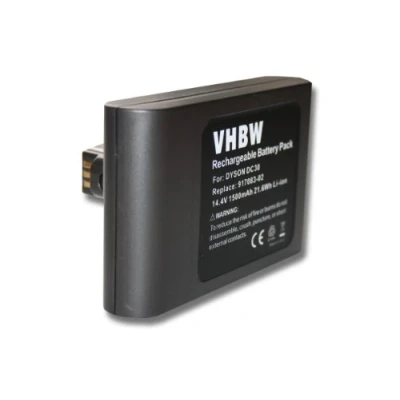 Imagen de vhbw Batería Compatible con Dyson DC30 aspiradora, Robot Limpieza (1500 mAh, 14,4 V, Li Ion)