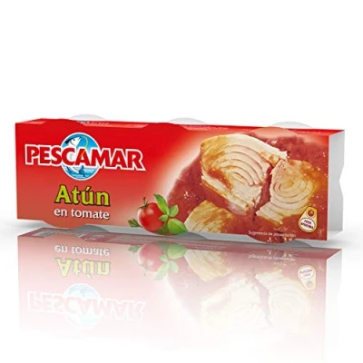 Imagen de Pescamar Atun en tomate 3 latas de 80 g