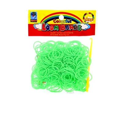 Imagen de Elásticos Rainbow Loom Plata Metal