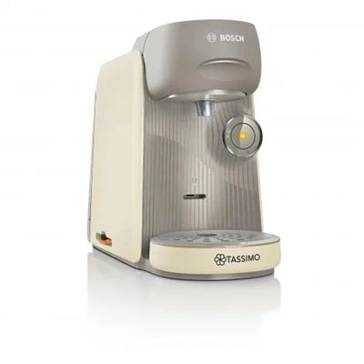 Imagen de Bosch Cafetera TASSIMO FINESSE para preparar múltiples bebidas, hasta 70 IntensityBoost, INTELLIBREW, color crema, TAS16B7