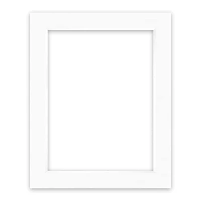 Imagen de nielsen Conservation Passepartout 1,5 mm, formato exterior 40x50 cm para cuadros 30x40 cm, blanco puro claro liso