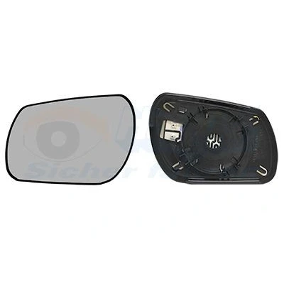 Imagen de VAN WEZEL 2740837 Cristal de Espejo izquierda MAZDA: 3 Hatchback
