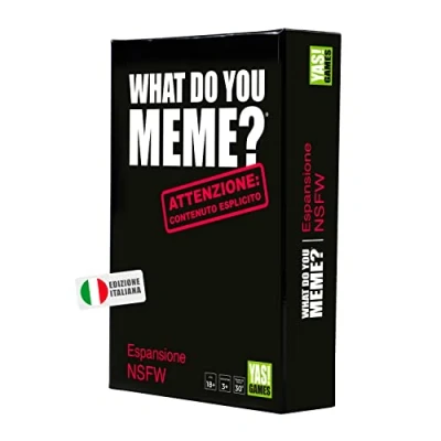 Imagen de ¿Expansión What Do You Meme? NSFW Yas Games El Único en Italiano, Desde Hace 18 años adelante
