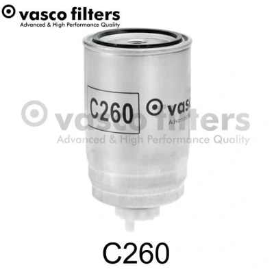 Imagen de DAVID VASCO C260 Filtro Combustible enroscable, con tapón roscado de descarga agua HYUNDAI: Tucson, ix20, KIA: Sportage IV, Venga