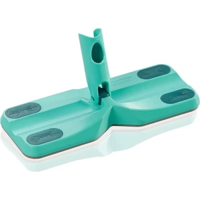Imagen de Cabezal Mopa Atrapapolvo Clean &amp; Away de Leifheit con Click System, plana para limpieza en seco, la suciedad es atrapada como un imán, apta palos telescópicos Único