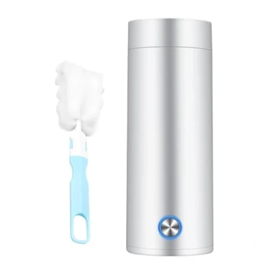 Imagen de Hervidor de Agua eléctrico viaje,Calentador 400ML,mini camping,5 minutos cocción rápida,para la preparación té, café y leche para bebés
