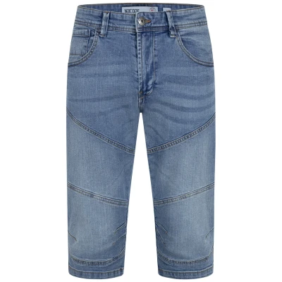 Imagen de Indicode Hombres Fortune Pantalón Corto Vaquero 3/4 Blue Wash XXL