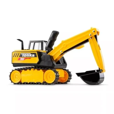 Imagen de Tonka Steel Classics Excavadora poderosa juguetes de construcción para niños y niñas, vehículo juego creativo, desarrollo habilidades motoras a partir 3 años