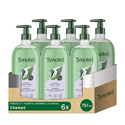 Imagen de Timotei Champú Hierbas 750 ml Pack de 6