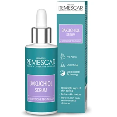 Imagen de Remescar Sérum Cuidado Facial con Bakuchiol 30ml Reduce las Arrugas y Líneas de Expresión Adecuado para todo Tipo Pieles Sensibles