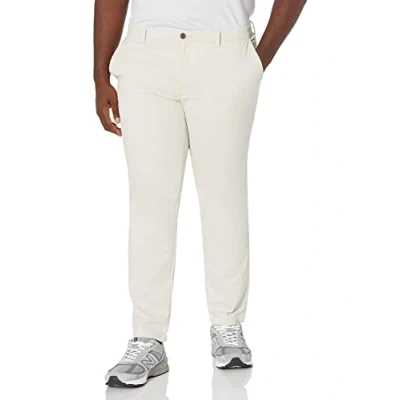 Imagen de Amazon Essentials Pantalones Chinos de Pitillo, Elásticos, Informales Hombre, Piedra, 33W / 28L