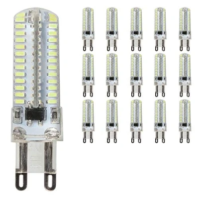 Imagen de mengjay®, 10 bombillas LED G4, 4 SMD 2835, 3 W CA, 220 V, 2 ángulo de haz 360, blanco cálido 3000 K