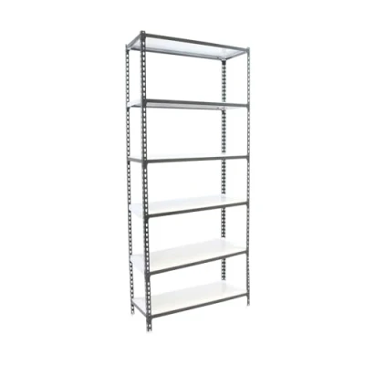 Imagen de Simon Rack Estanteria Metalica, 2500x1000x400 mm, 6 Baldas de Metal, 180 kg Punto Flexión, Estanterias Almacenaje, Antracita/Blanco Simonclick