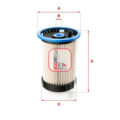 Imagen de Filtro de combustible SOFIMA S6065NE