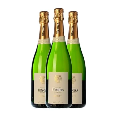 Imagen de Mestres Coquet Brut Nature Cava Gran Reserva 75 cl Espumoso blanco (Caja de 3 Botellas cl)
