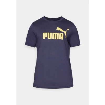 Imagen de Puma LOGO TEE Camiseta estampada, Hombre, Talla: Large, New navy