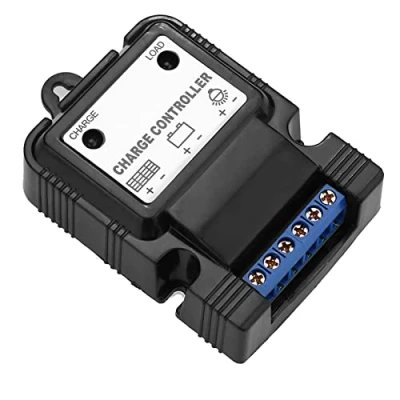 Imagen de Garosa PWM 6V / 12V 3A Controlador Solar Plástico De Carga Cargador Panel Portátil Regulador del Energía con Indicador Led Nueva Herramienta Protección