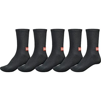 Imagen de Globe MINIBAR Crew Sock 5 Pack Calcetines, Unisex Adulto, Negro(Black)