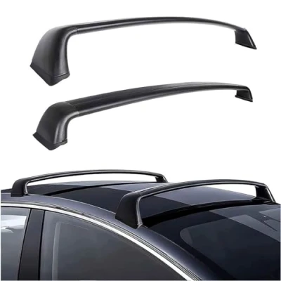 Imagen de LWWNNFC 2 Piezas Vaca Coche Techo para Tesla Model 3 2017 2018 2019 2020, Aluminio Barras de Bacas Portaequipajes Styling Accesorios