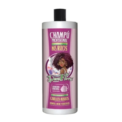 Imagen de Dona Flora Champú Cabellos Rizados Definición y Suavidad Control del Frizz Hidratación Profunda Sin Resequedad para Todo Tipo de Rizos 1000ml