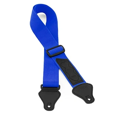 Imagen de Tiger UAC4 BL Correa para ukelele soprano, concierto, tenor y barítono con portacúas, color azul