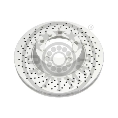 Imagen de OPTIMAL BS 8962C Disco de freno Eje trasero izquierda 330 28 5/10 perforado/ventil. int. revestido PORSCHE: 911 Coupé, Targa, Cabrio