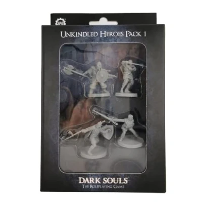 Imagen de Steamforged Games Monstruo Dark Souls RPG Mini Unkindled Heroes Pack 1, Multicolor, Talla única (SFDS RPG005)