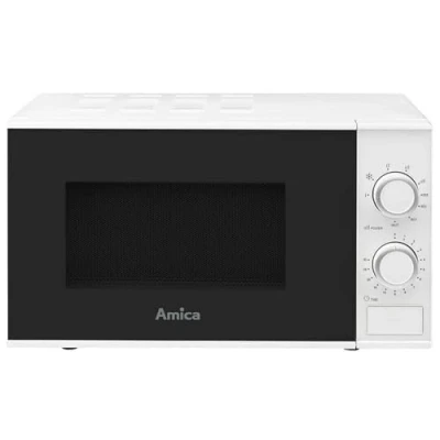 Imagen de Amica Microondas con Grill AMGF17M2GW Blanco 700 W 17 L