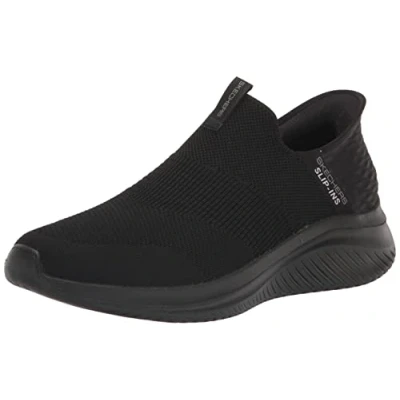 Imagen de Skechers Ultra Flex 3.0 Smooth Step Hands Free Slip ins, Zapatillas Hombre, Negro, 45 EU Ancho