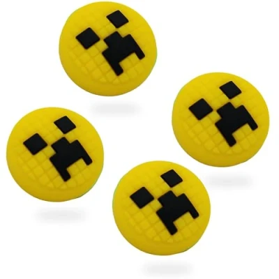Imagen de MatoSan® 4 Tapones para Joystick compatibles con Nintendo Switch Grip Joy Lite Thumbstick OLED Accesorios Thumb Grips el Pulgar