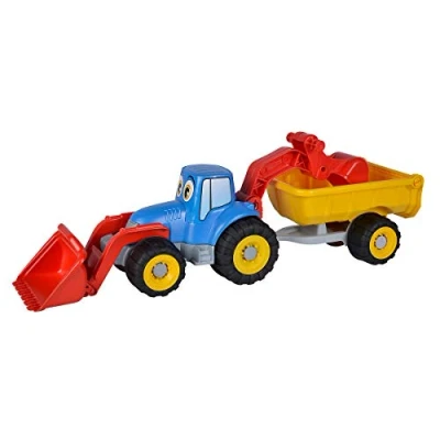 Imagen de Simba Traktor mit Anhänger/Sandspielzeug / 54cm Tractor con Remolque/Juguete de Arena 54 cm, Color 1. (107134505)