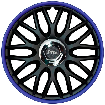 Imagen de J TEC Orden R J16518 Tapacubos 16in negro, Azul, cromo