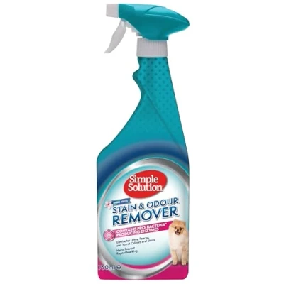 Imagen de Simple Solution Quitamanchas y Eliminador de Olores para Perros, Brisa Primavera 750 ml