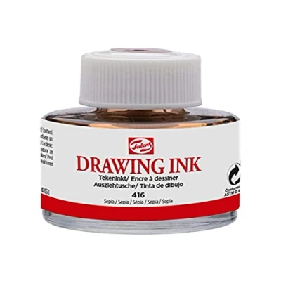 Imagen de Tinta de dibujo Color Sepia nº416 11ml
