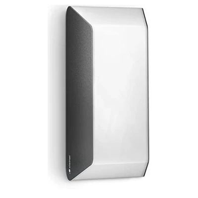 Imagen de Steinel L 30 Lámpara de pared diseño para exteriores, en color antracita, sin sensor, con portalámparas E27 y resistente a los golpes, ideal jardines