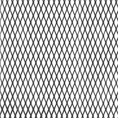 Imagen de Alberts 465896 Chapa de Metal desplegado Aluminio Aluminio, anodizado en Negro 250 x 500 1 mm