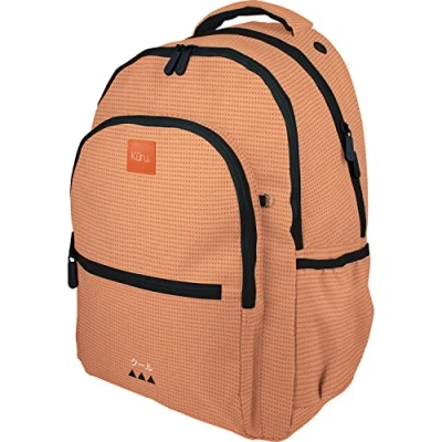 Imagen de Grafoplás Roomy Kuru, Mochila Escolar Unisex Niños, Melocotón, 33x46x22 5cm