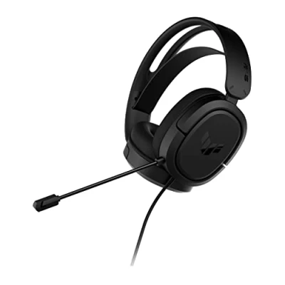 Imagen de ASUS TUF Gaming H1 Wired Headset (Discord Certified Mic, 7.1 Surround Sound, 40mm Drivers, 3.5mm, Lightweight, For PC, Switch, PS4, PS5, Xbox One, Series X, S, and Mobile Devices) Black